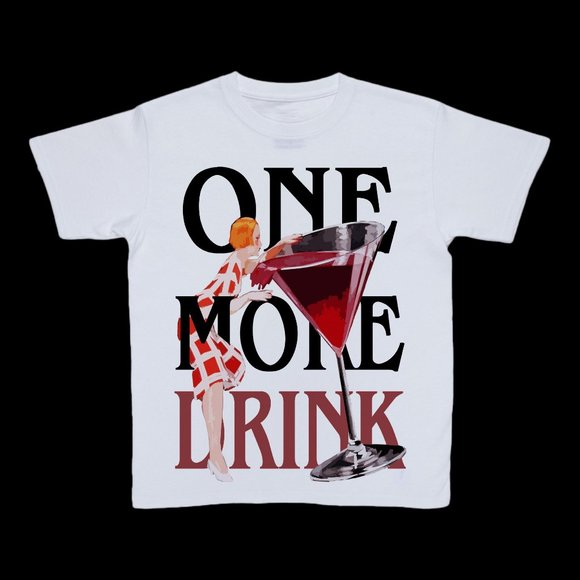 One More Drink Unisex Tee - Picture 1 of 1
